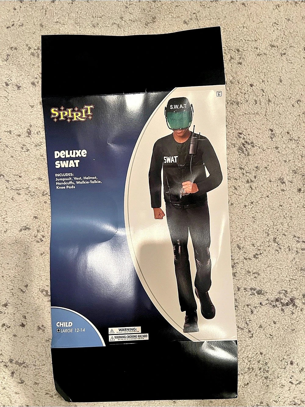 Spirit Deluxe Swat Costume Boys 12-14 years